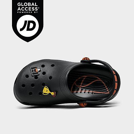 Crocs Little Kids Basketball Classic Clog Shoes in Black Size: 3.0 | JD Sports (US)