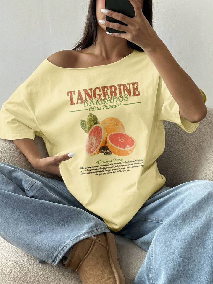 $6.52
$10.02
-35%
9% OFF For orders $9.00+
12% OFF For orders $79.00+
18% OFF For orders $89.00+

Save $0.33 off this item after joining.
SHEIN MOOSTA Women's Loose Fit Fruit Orange Y2K Print Short Sleeve Oversized T-Shirt, Summer
5.00
(2)
Size
US
Size Guide
2 (XS)
4 (S)
6 (M)
8/10 (L)
Not your size? Tell me your size 
 | SHEIN