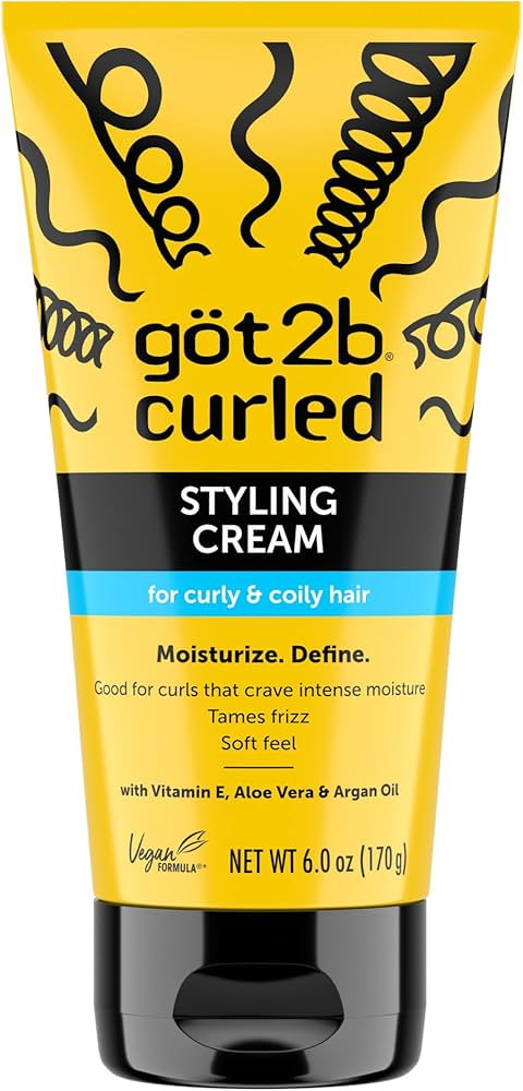 Got2B Curled Styling Cream, 170g, Curl Defining & Moisturizing Hair Cream for Coily & Curly Hair,... | Amazon (CA)