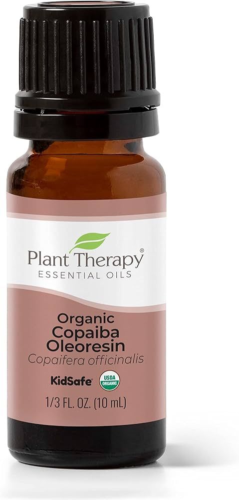 Plant Therapy Copaiba Oleoresin Organic Essential Oil 100% Pure, Undiluted, Natural Aromatherapy,... | Amazon (US)