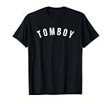 Tomboy Shirt For Young Girls Women Female Teens Kids T-Shirt | Amazon (US)
