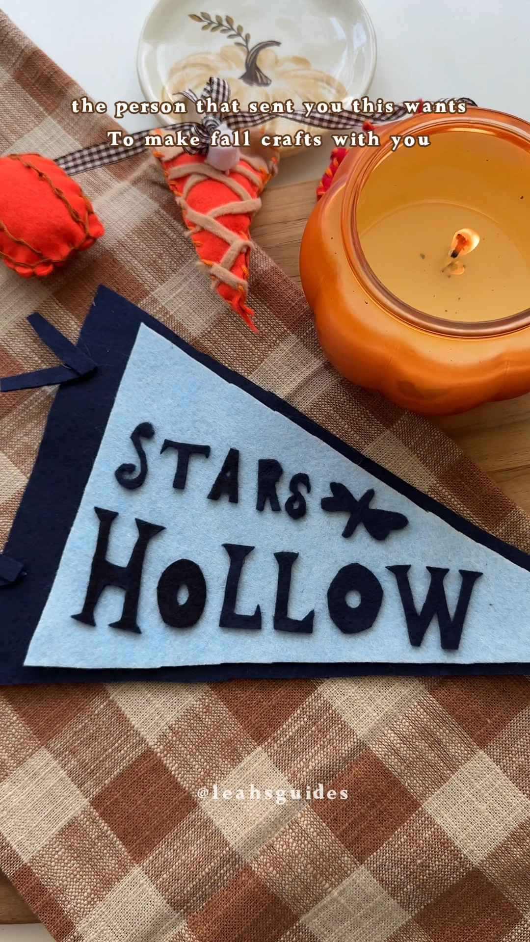 DIY felt flags 

#LTKFamily #LTKVideo