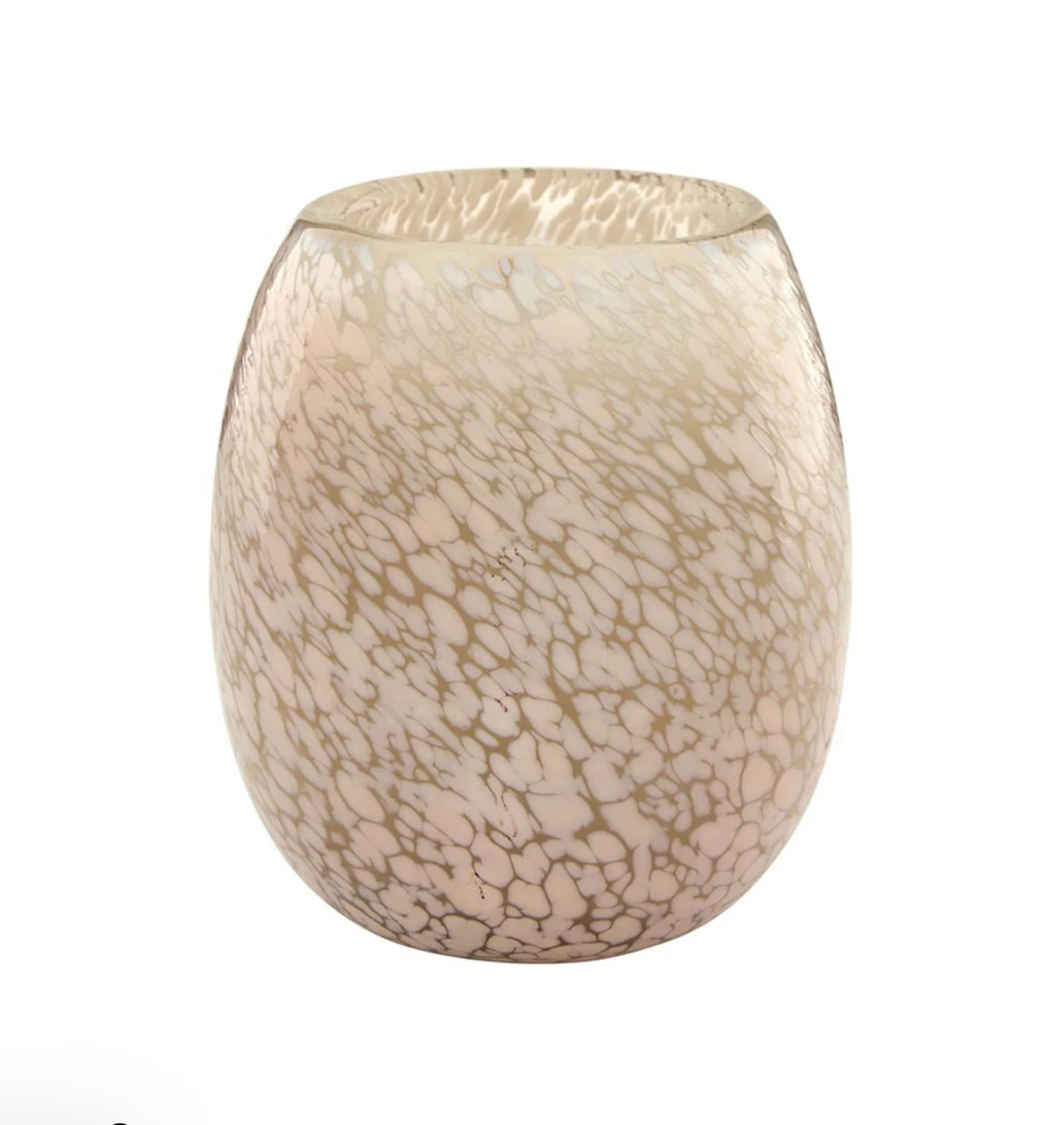 Ivory Speckled Candle | Vetiver & Sandalwood | MJHome