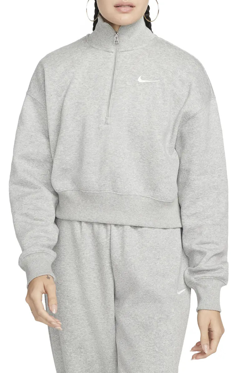 Nike Sportswear Phoenix Fleece Crop Sweatshirt | Nordstrom | Nordstrom