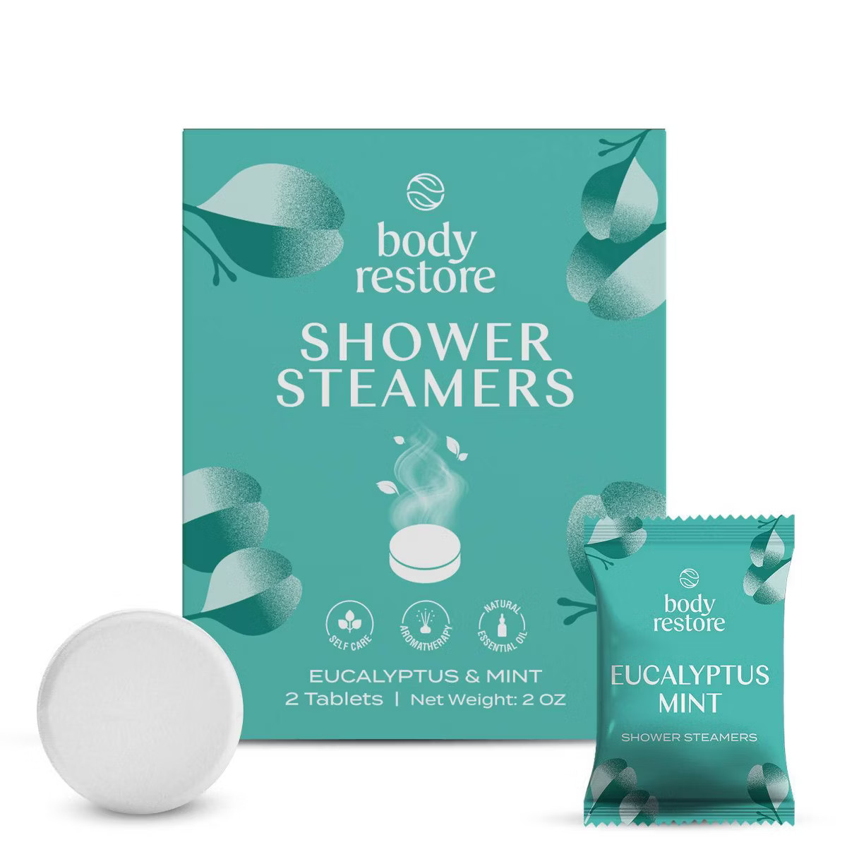 Body Restore Shower Steamers with 100% Natural Essential Oil - 2oz/2ct | Target