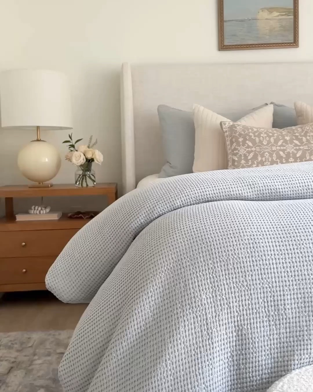 This 2-drawer nightstand from Wayfair has been one of my top sellers this week—and it’s easy to see why. Available in 17 colors and finishes, it features elevated brass hardware and soft-close drawers that make it feel far more expensive than its price point.

Paired with my Wayfair Tilly upholstered bed, shown in the Talc Linen fabric, it creates a timeless, layered bedroom that feels both refined and cozy. If you’re looking for classic bedroom furniture with high-end style at an affordable price, these are two favorites I recommend again and again.

#LTKHome #LTKSaleAlert #LTKSeasonal