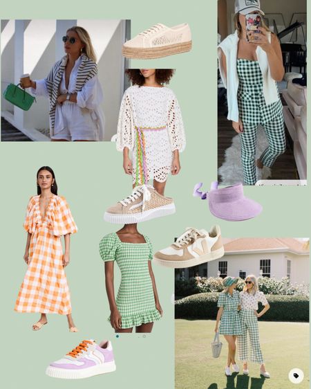 Masters outfit inspo 
Spring 
Maxi dress
Gingham 
Shopbop 
Sneakers
Tennis shoes 
Visors 
Golf attire 

#LTKunder100 #LTKunder50
