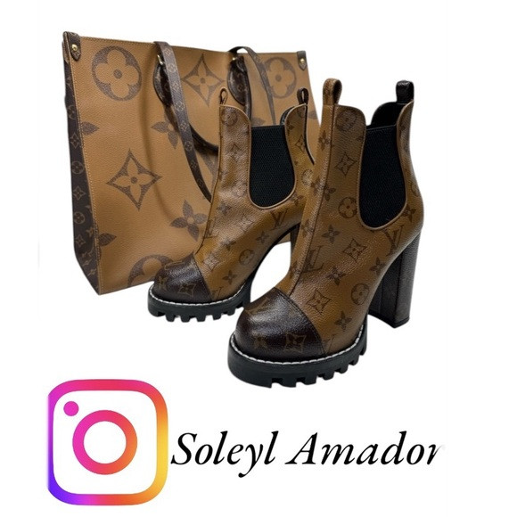 Louis Vuitton boots reverse | Poshmark