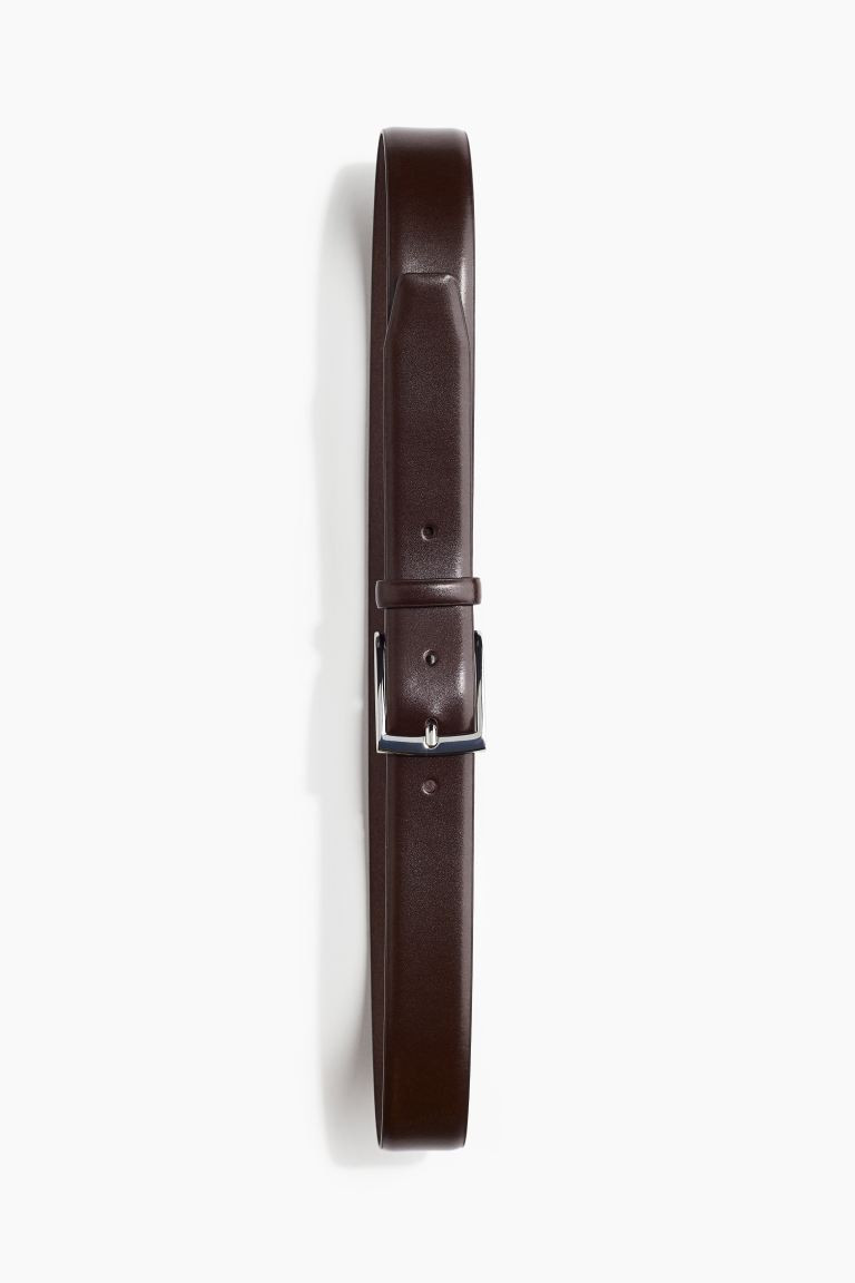 Leather Belt - Brown - Men | H&M AU | H&M (AU)