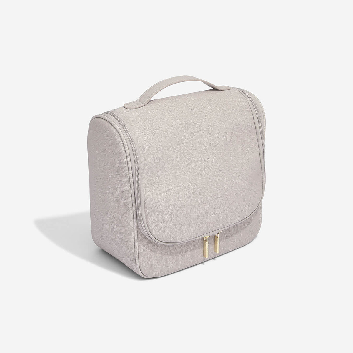Stackers Hanging Toiletry Bag Taupe | The Container Store