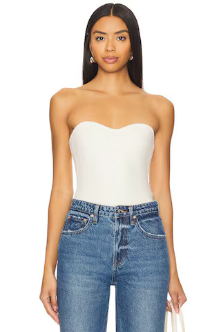 Guarly Bustier in Ecru | Revolve Clothing (Global)