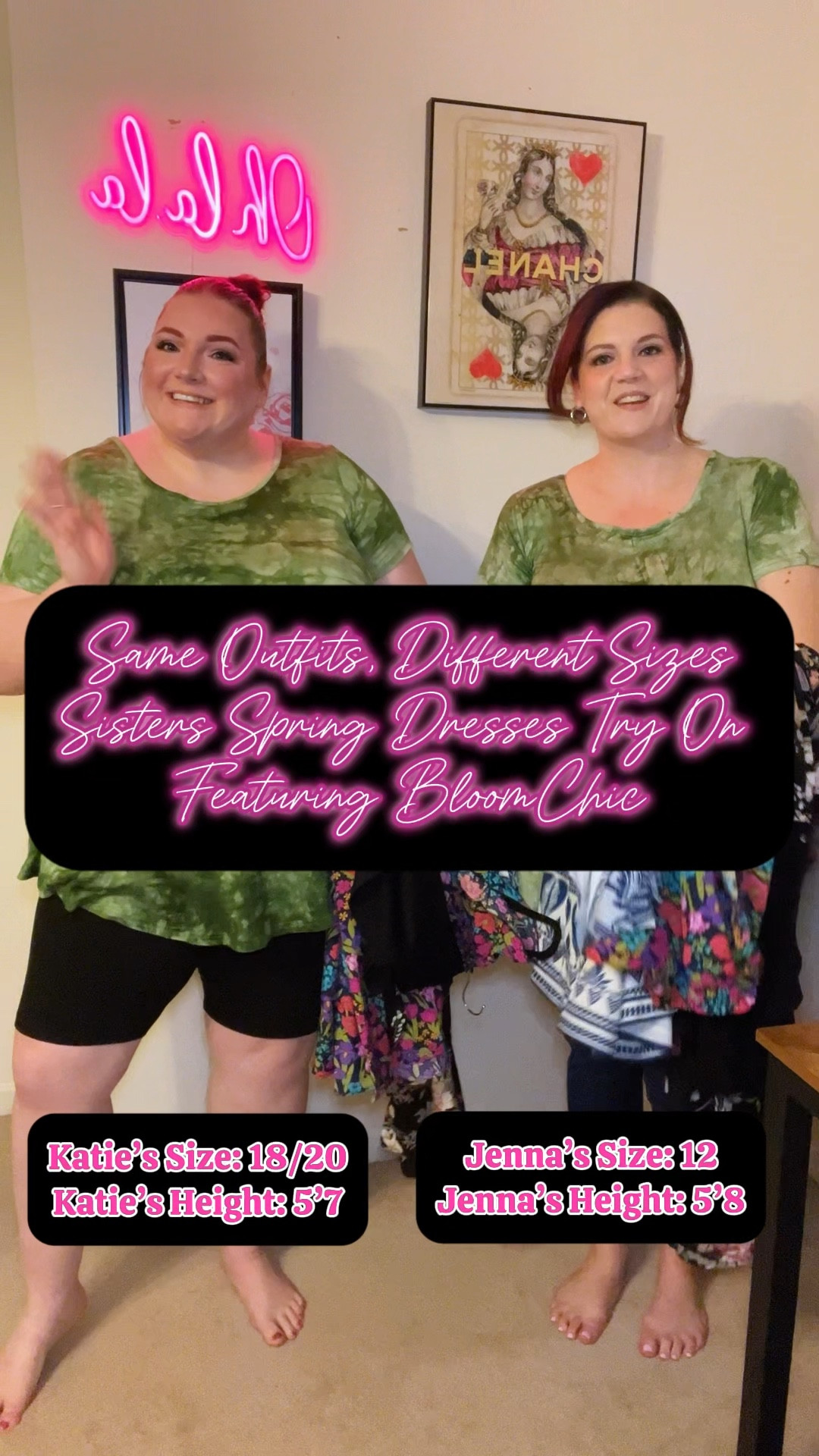 Same Outfits, Different Sizes:
Sisters Spring Dresses Try On from BloomChic  

Use our codes: KATIEWALLACE15 or JWALL0217 to save 15% off! 

#LTKMidsize #LTKSeasonal #LTKPlusSize