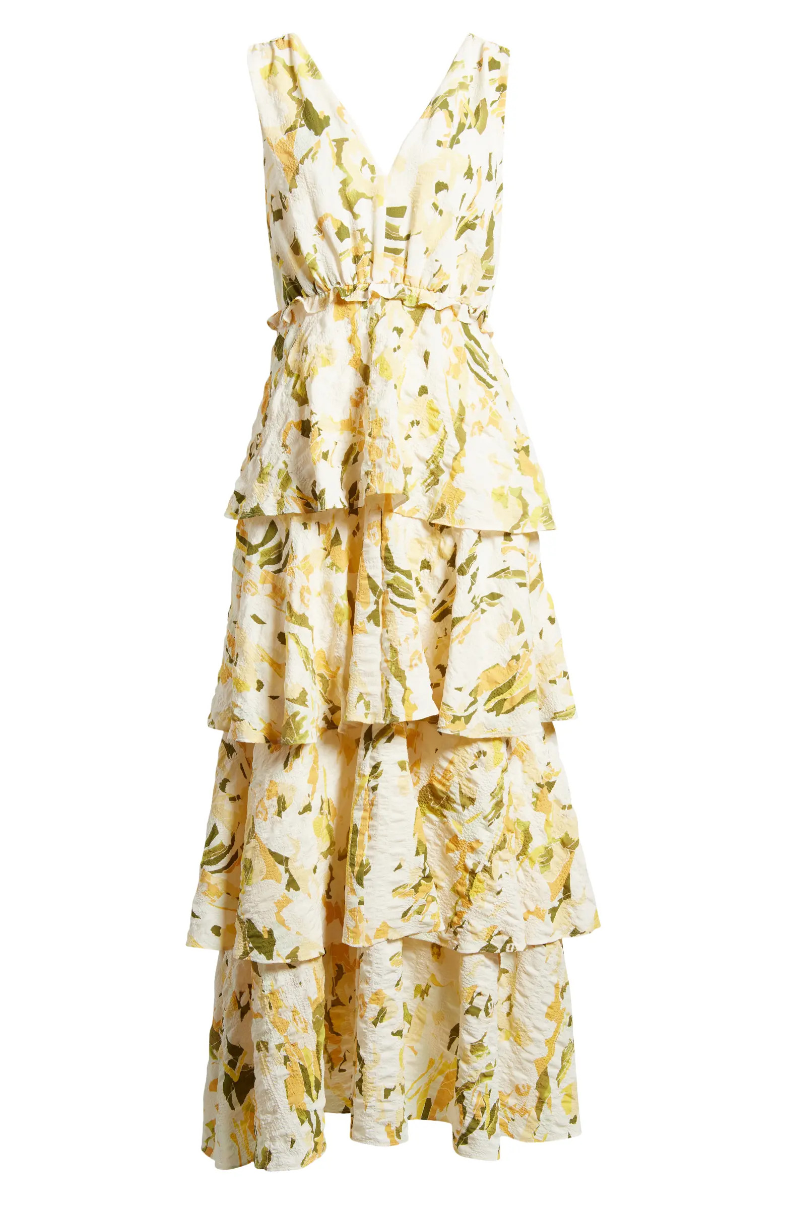 Floral Tiered Maxi Dress | Nordstrom