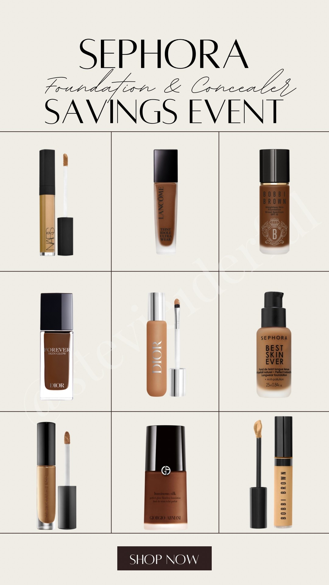 My go to foundations band concealers from Sephora

#LTKBeauty #LTKGiftGuide #LTKSaleAlert