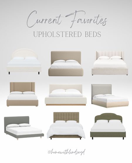 Current Favorites | Upholstered Beds

#neutralhomedesign #neutralhomedecor

#LTKhome
