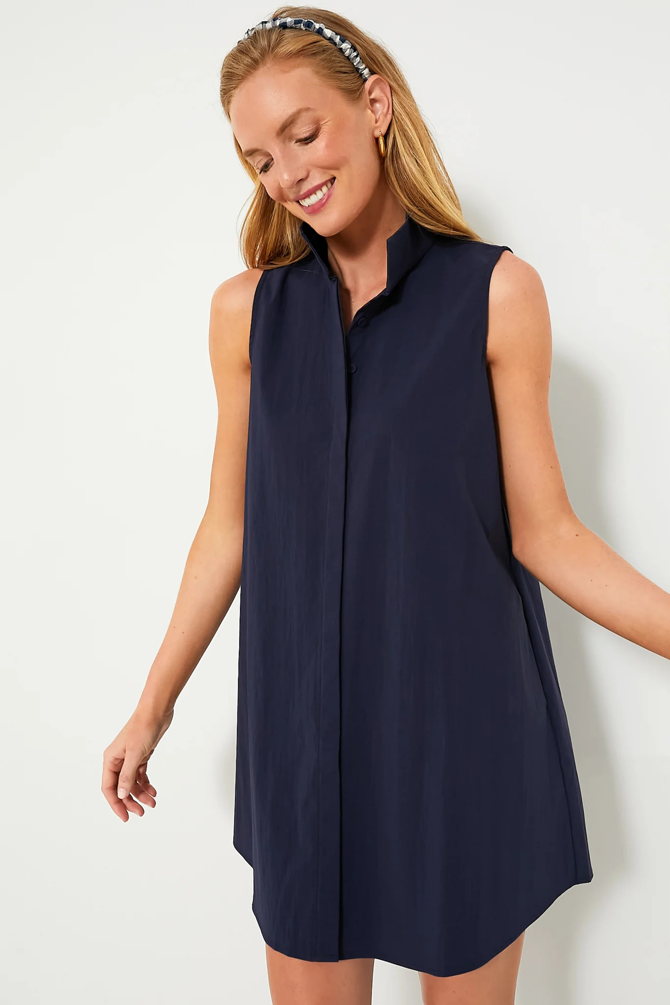Navy Sleeveless Charlie Dress | Tuckernuck (US)