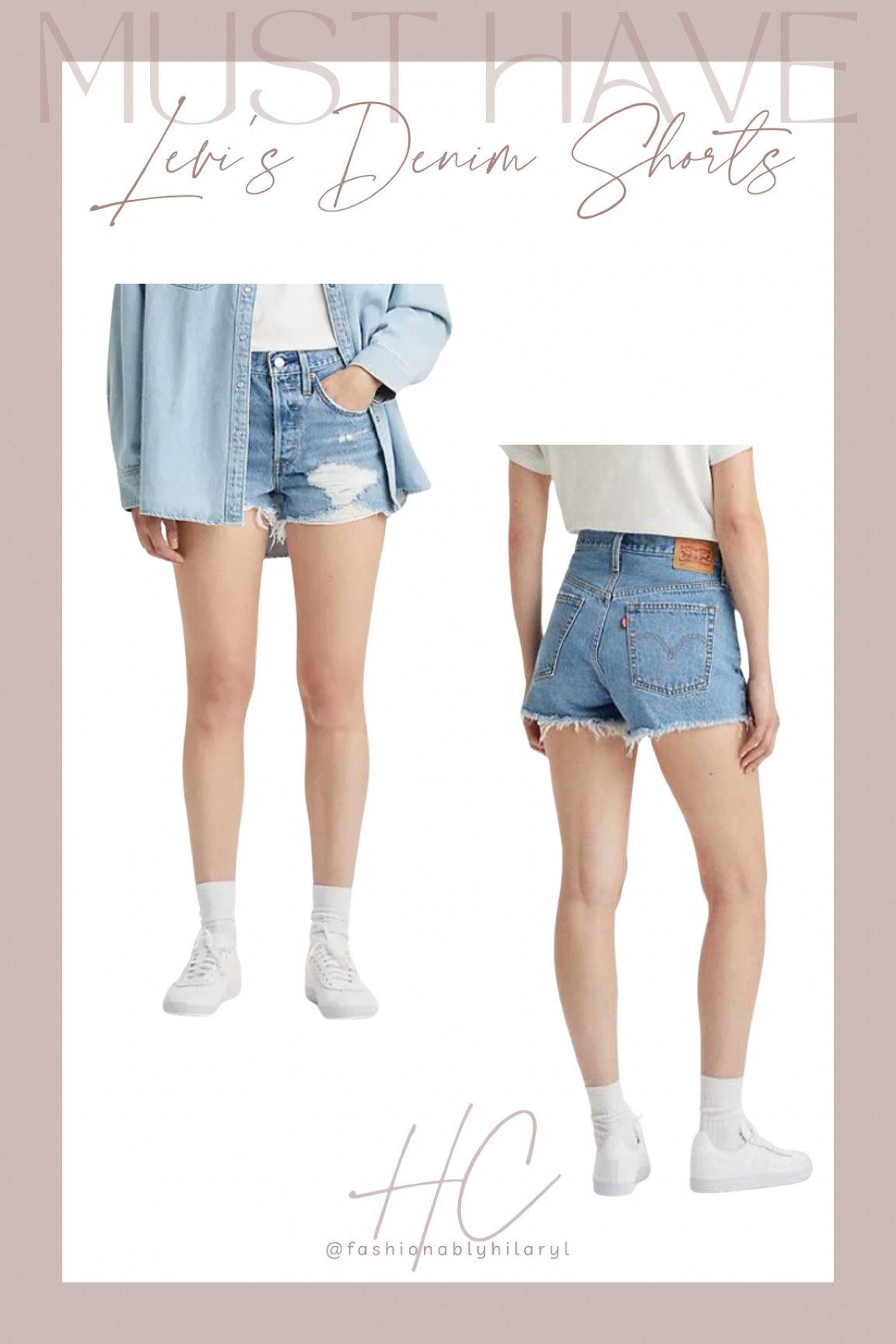 Hands down these are the best denim shorts I have found yet. They are distressed perfectly, the fit is perfection, and the wash is great for the season. 

#LTKfindsunder50 #LTKSeasonal