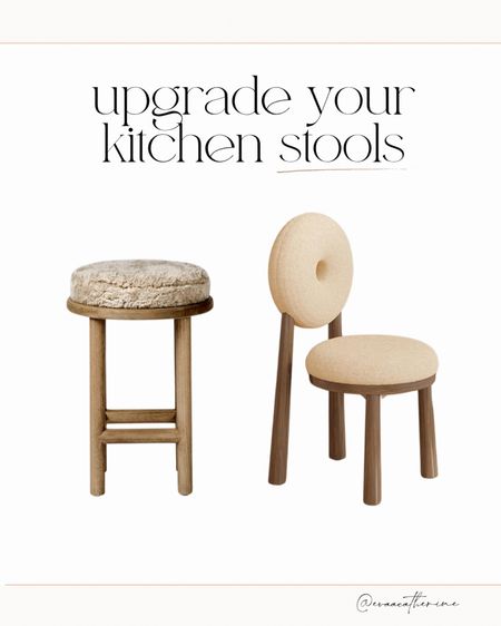 Sharing my current favorite kitchen stools + dining chairs! We have the white and tan wishbone chairs right now but I'm considering upgrading to one of these options! 

#LTKhome #LTKsalealert