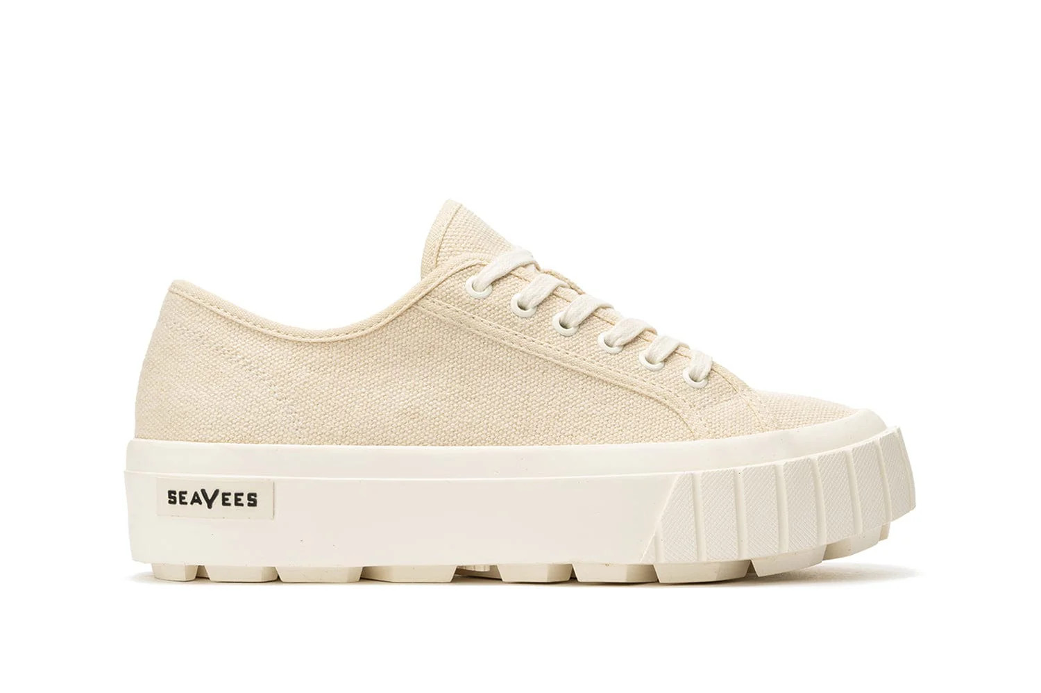 Womens - Melrose Lug Platform - Vanilla | SeaVees (US)
