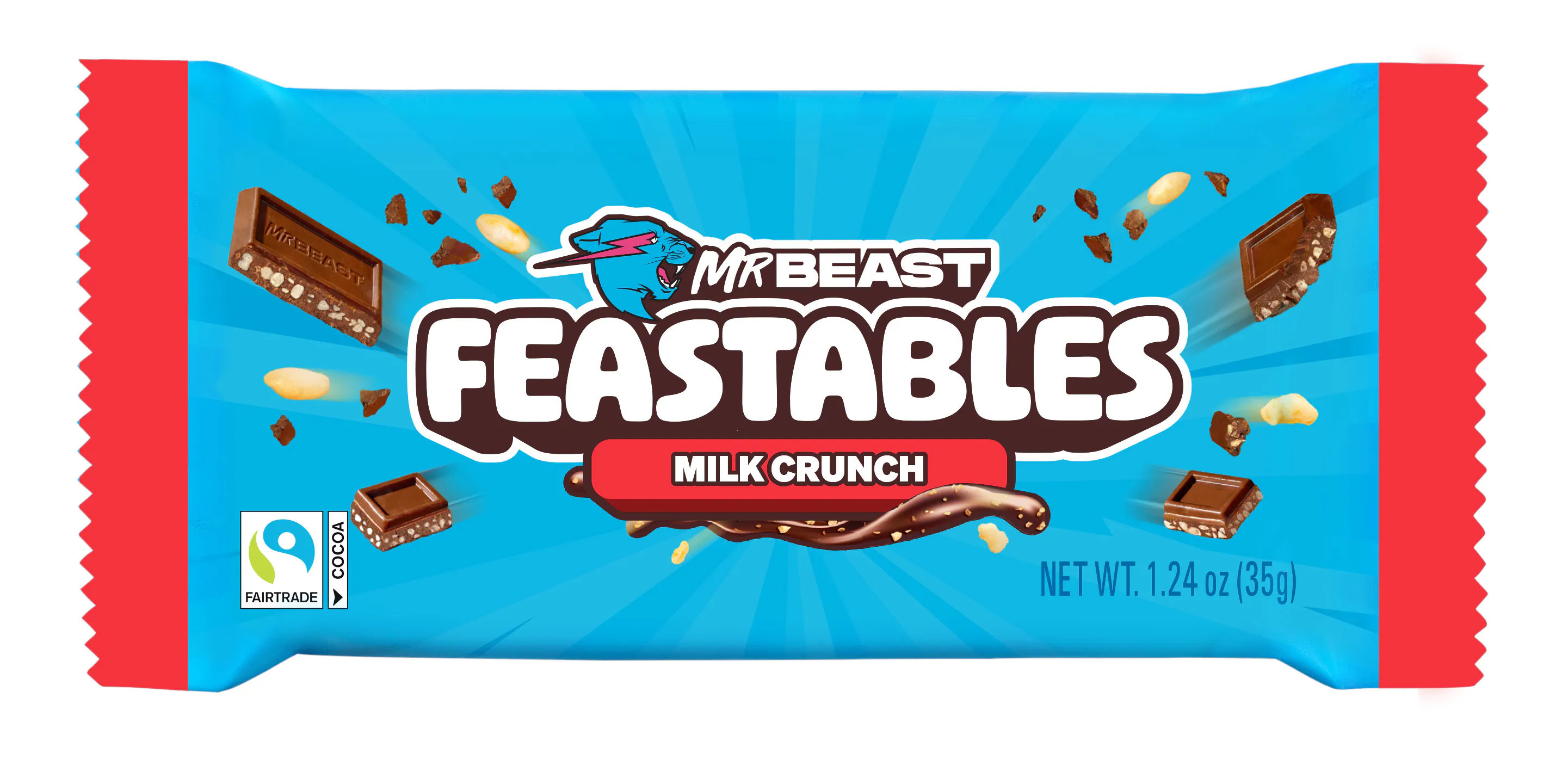 FEASTABLES Milk Chocolate Crunch Candy Bar one_size | XEL67123CMP2 | Lowe's