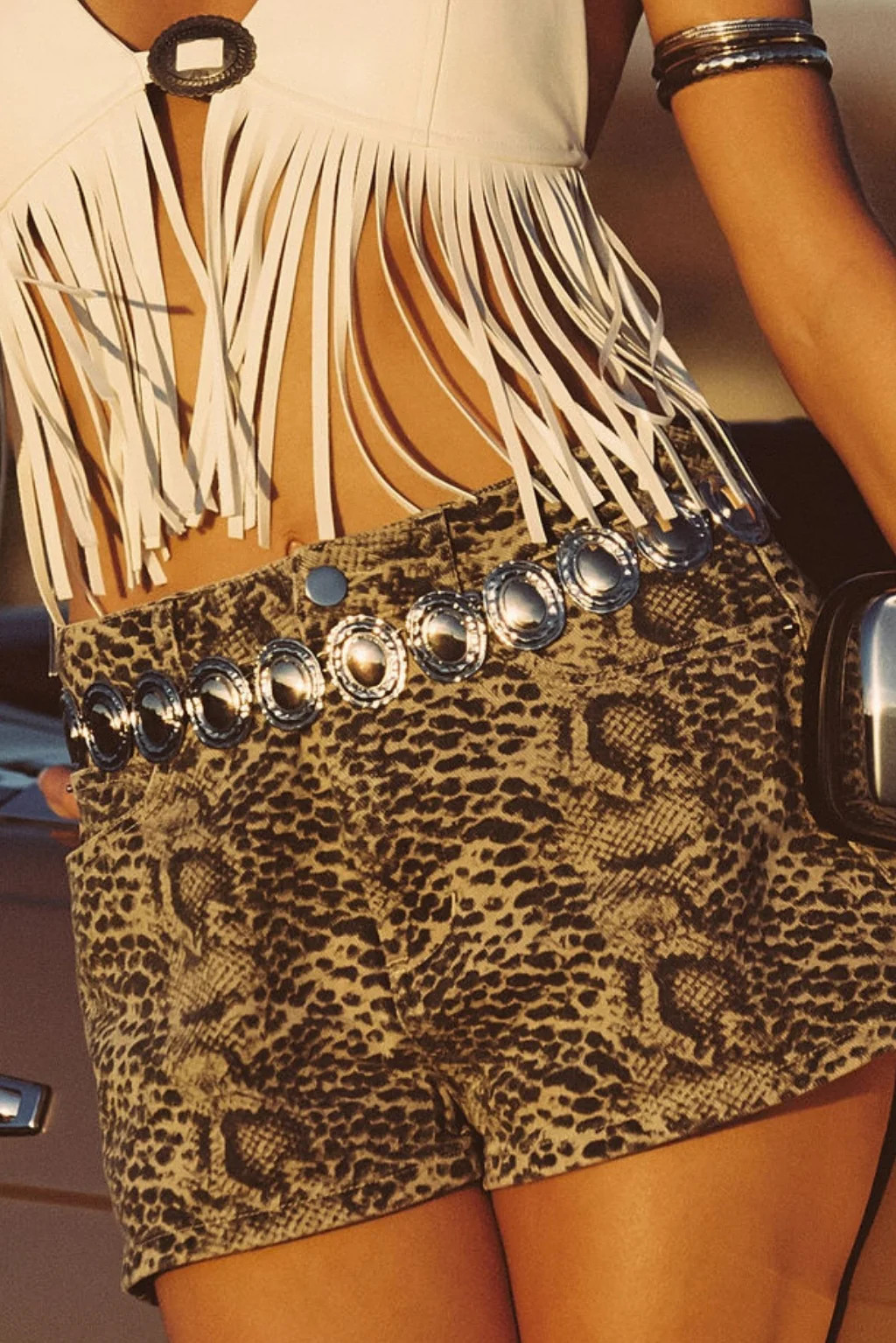 Bailey Gold and Silver Statement Belt | 12th Tribe