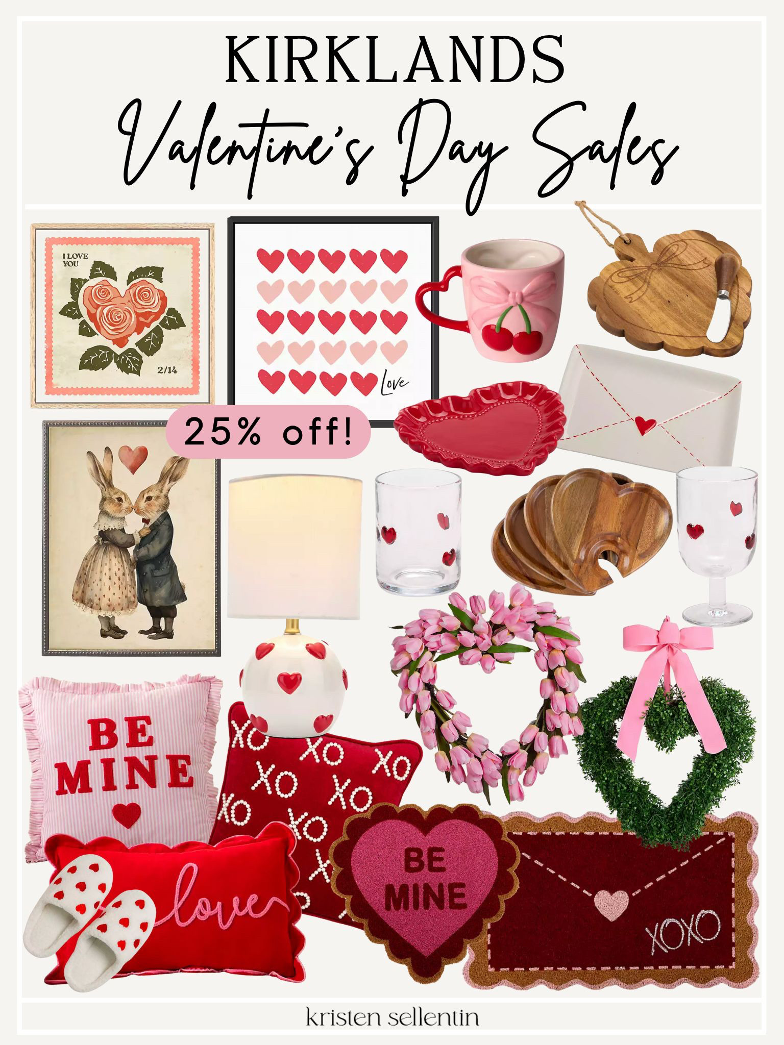 Kirklands Valentine's Day Sales! 25% off! 

 

#LTKValentine #LTKSeasonal #LTKSaleAlert