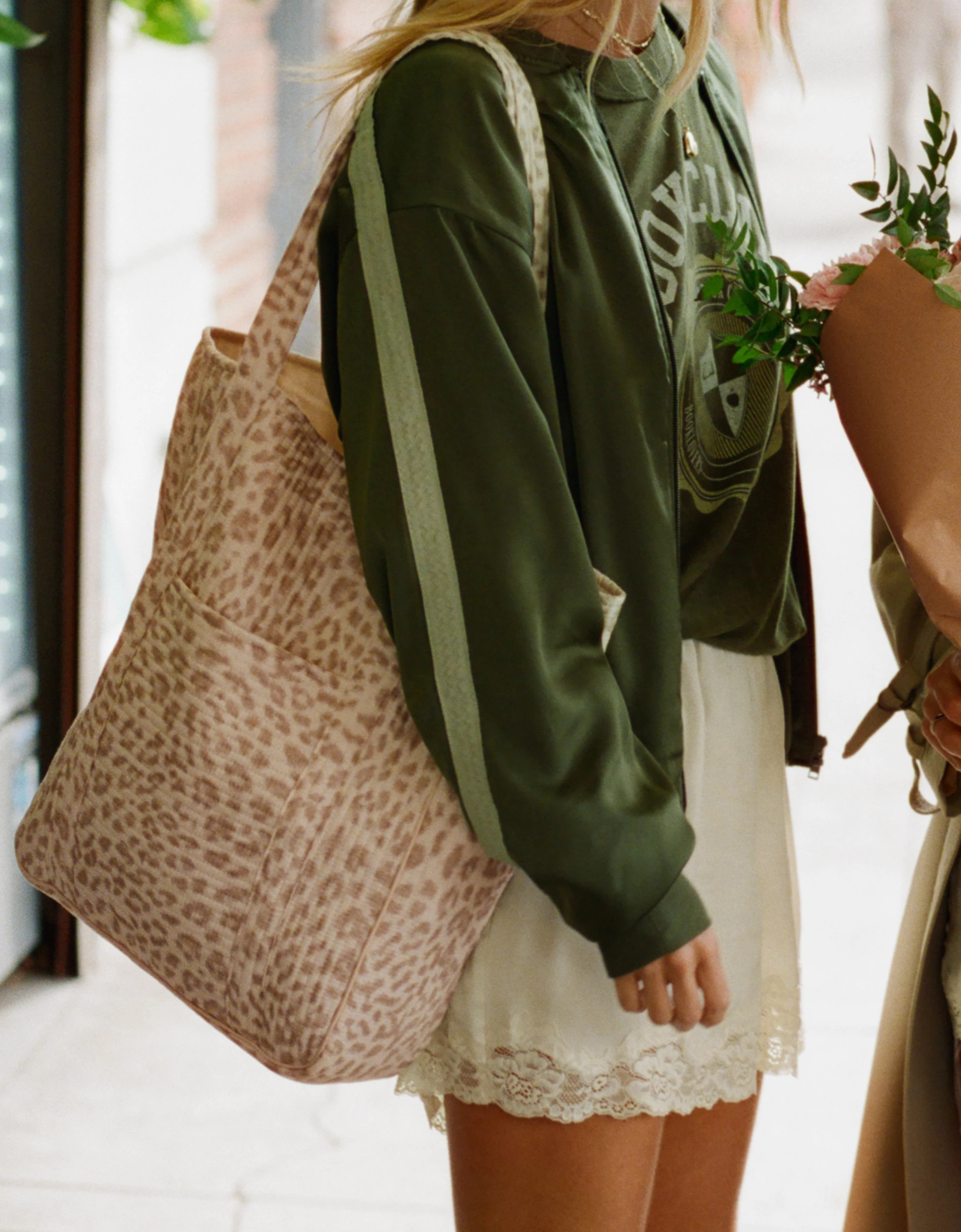Aerie Quilted Tote Bag | Aerie