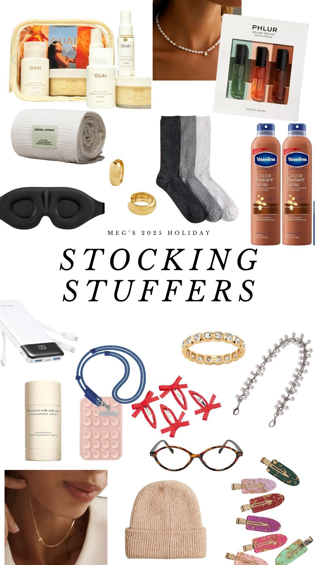 2025 STOCKING STUFFERS Holiday Gift Guide 🎄

#LTKFindsUnder100 #LTKHoliday #LTKGiftGuide