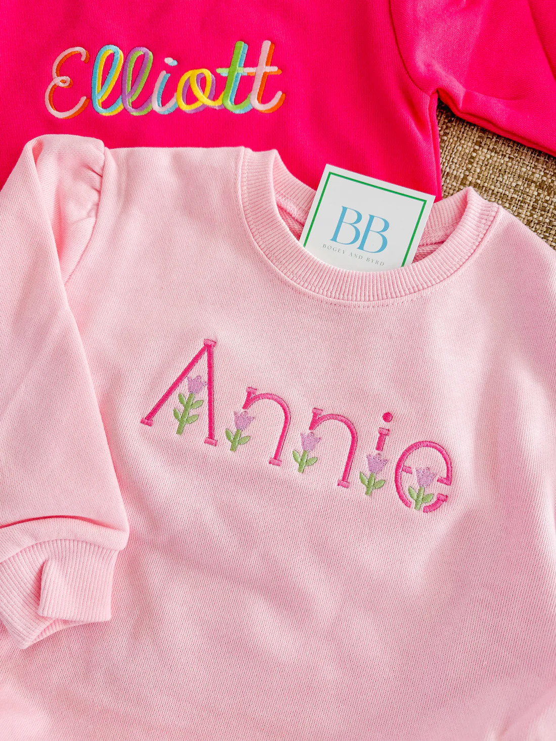 Girls Custom Sweatshirt | Bogey and Byrd