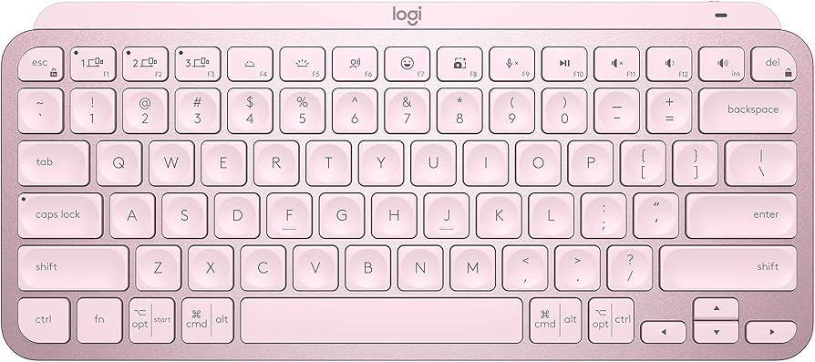 Logitech MX Keys Mini Minimalist Wireless Illuminated Keyboard, Compact, Bluetooth, Backlit, USB-... | Amazon (US)