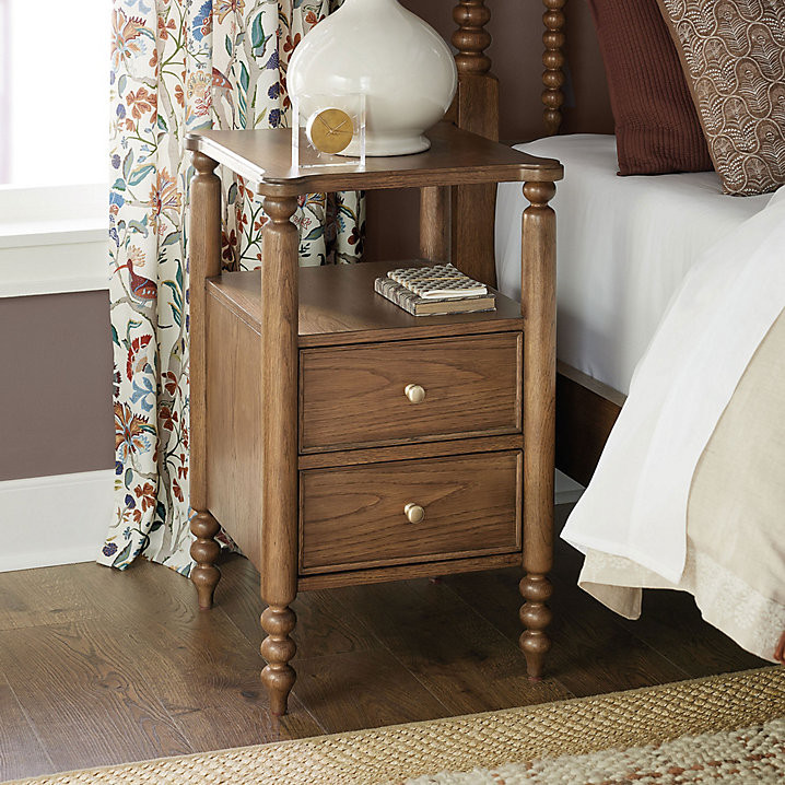 Dover Small 2-Drawer Nightstand | Ballard Designs, Inc.