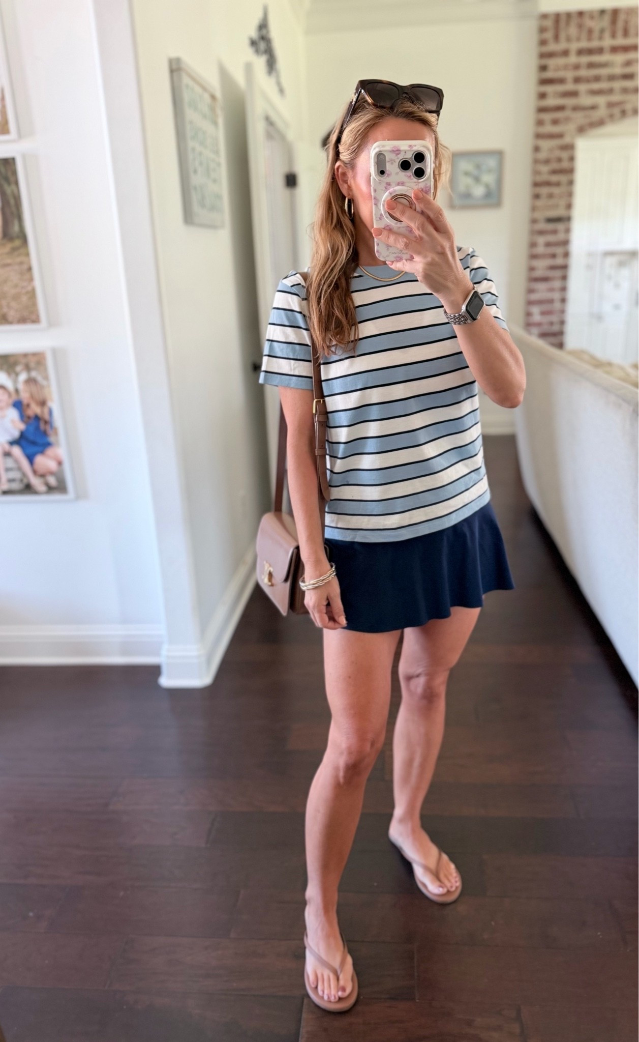 Best selling striped tee! Wearing a small

#LTKSeasonal #LTKootd #LTKActive