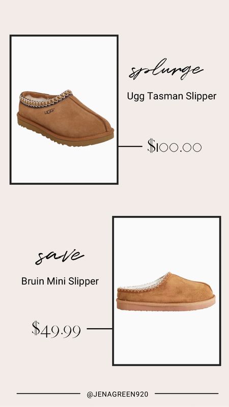 Save vs splurge. Ugg Tasman slipper. 

#LTKshoecrush #LTKGiftGuide #LTKstyletip