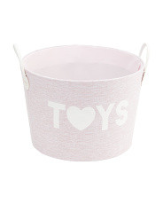 Tilda Toys Heart Dual Handles Basket | Kids & Baby | Marshalls | Marshalls