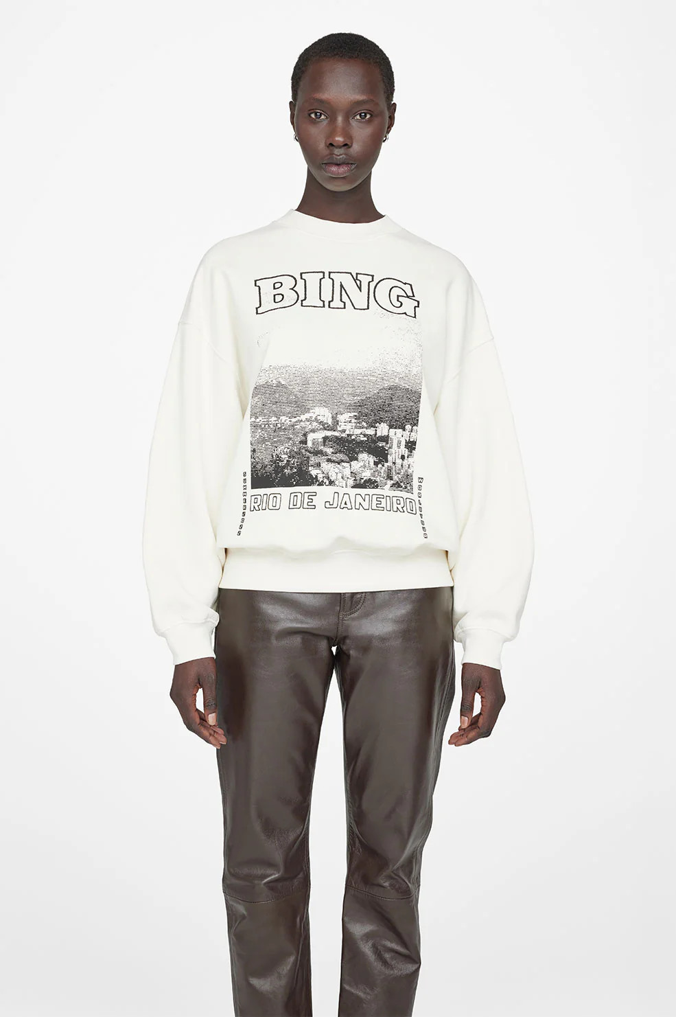 Jaci Sweatshirt Rio De Janeiro | Anine Bing