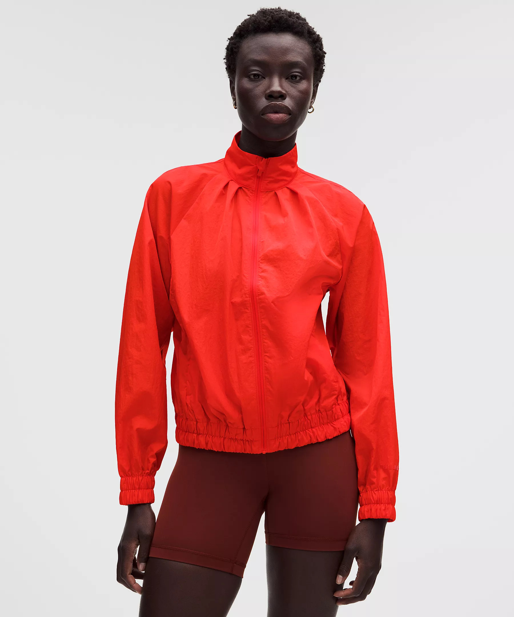 Lightweight Pleated Track Jacket | Lululemon (US)