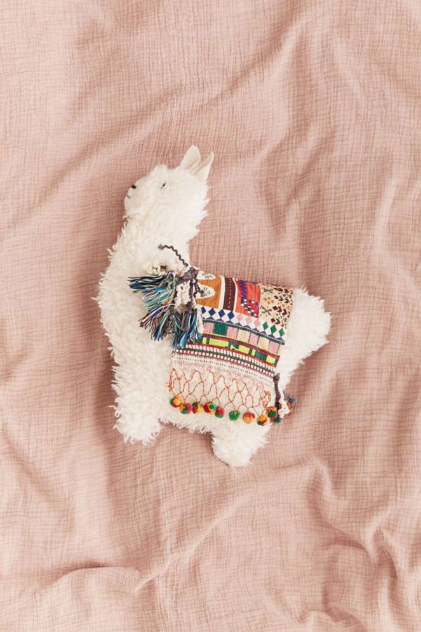 Furry Llama Pillow | Urban Outfitters US