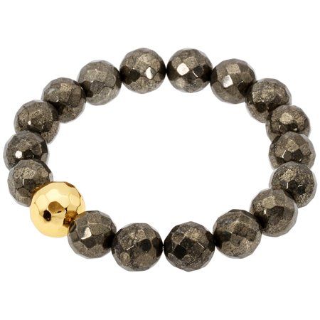 Gorjana Power Gemstone Pyrite Statement Bracelet 18220530G | Walmart (US)