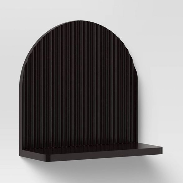 Decorative Wall Shelf Dark Brown - Threshold™ | Target