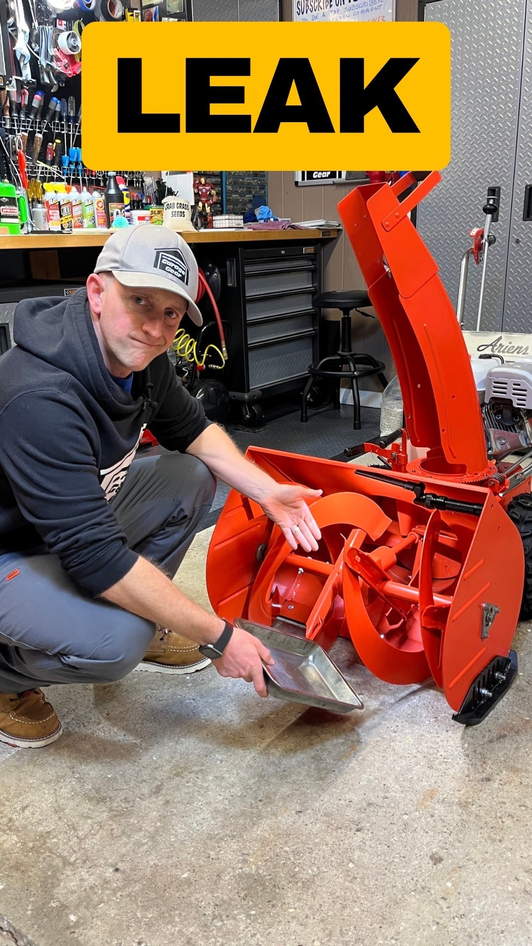What to do if your snowblower gearbox is leaking oil 

#LTKHome #LTKActive #LTKSeasonal