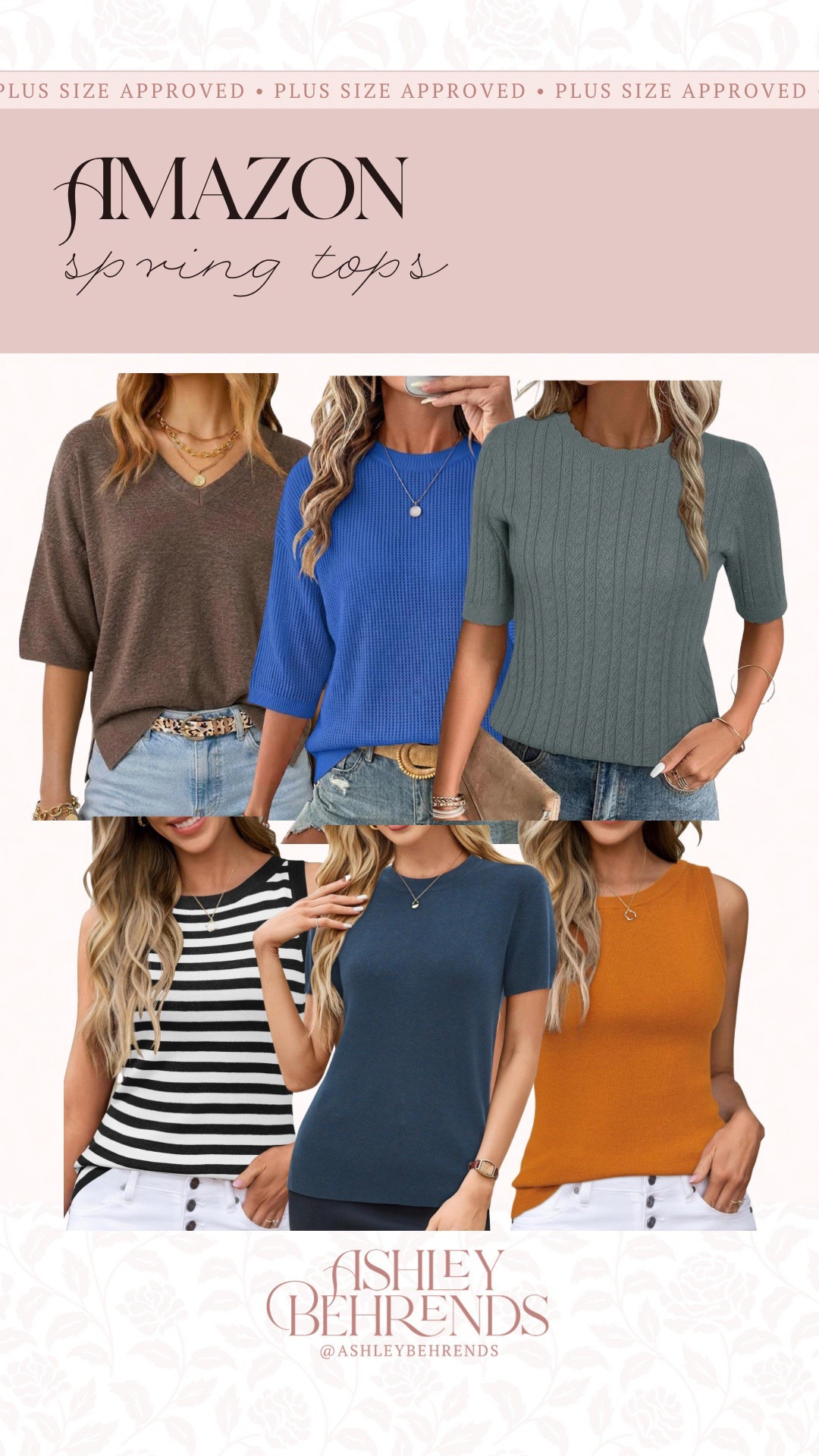 Amazon has so many gorgeous, plus size friendly tops for my office girls. This brand is great quality, and the different color options are perfect for springtime. These work for the office and straight to dinner or a happy hour. 
Spring sweaters, sleeveless spring sweater

#LTKPlusSize #LTKSaleAlert #LTKSeasonal