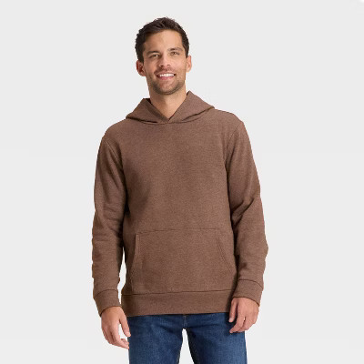 Men's Every Wear Fleece Hooded Sweatshirt - Goodfellow & Co™ | Target