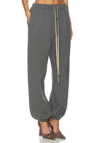 Fear of God ESSENTIALS Classic Sweatpant in Charcoal Heather from Revolve.com | Revolve Clothing (Global)
