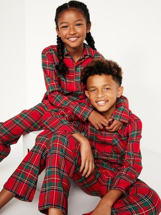 Gender-Neutral Printed Pajama Set for Kids | Old Navy (US)