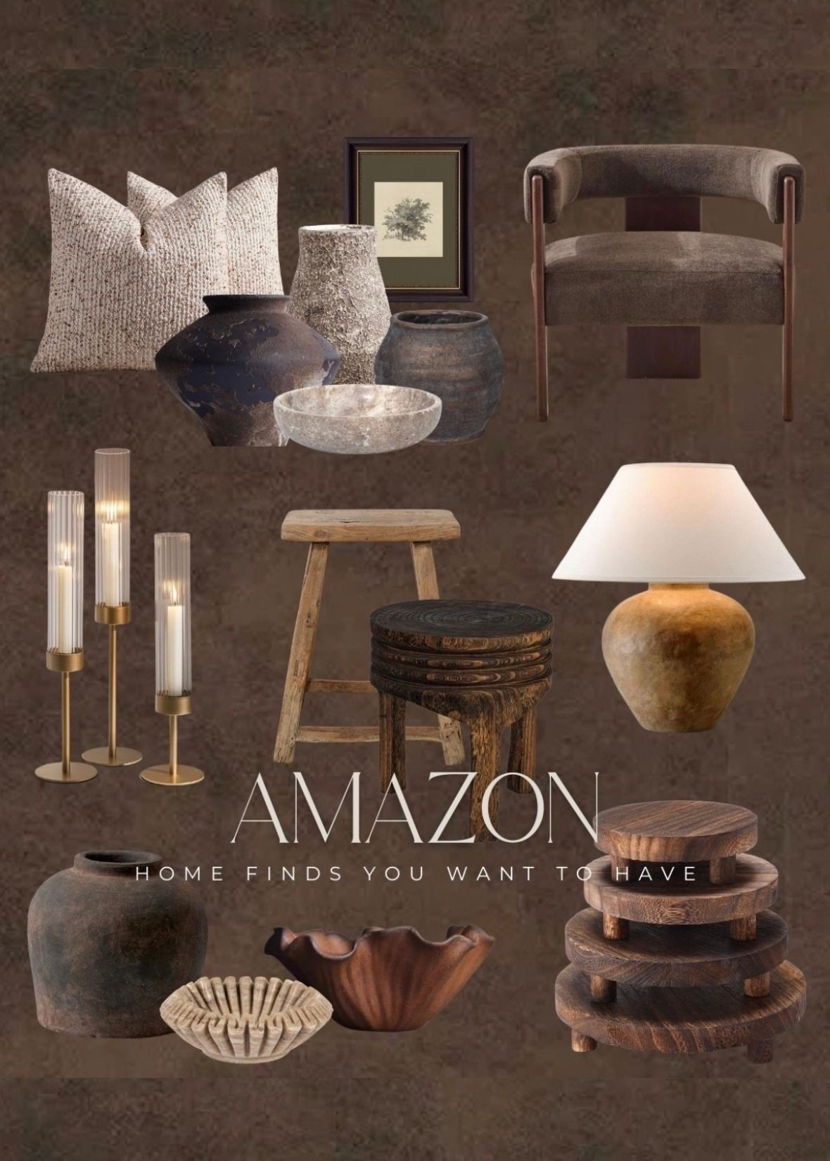 Organic modern home decor from Amazon. 🤎

#LTKHome #LTKSaleAlert #LTKvlog