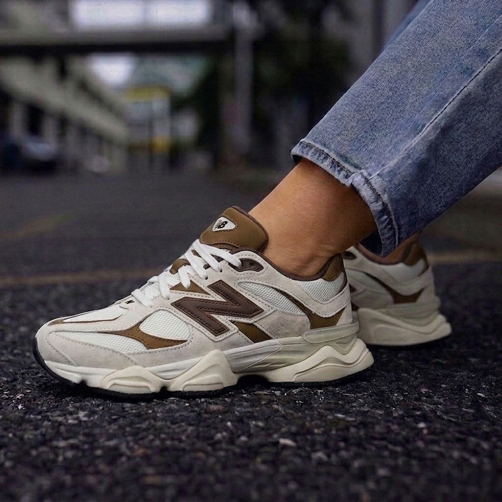 new color drop on these new balance sneakers 🤍✨ just came in and they’re even better in person! I sized down a half size for the perfect fit 👟
