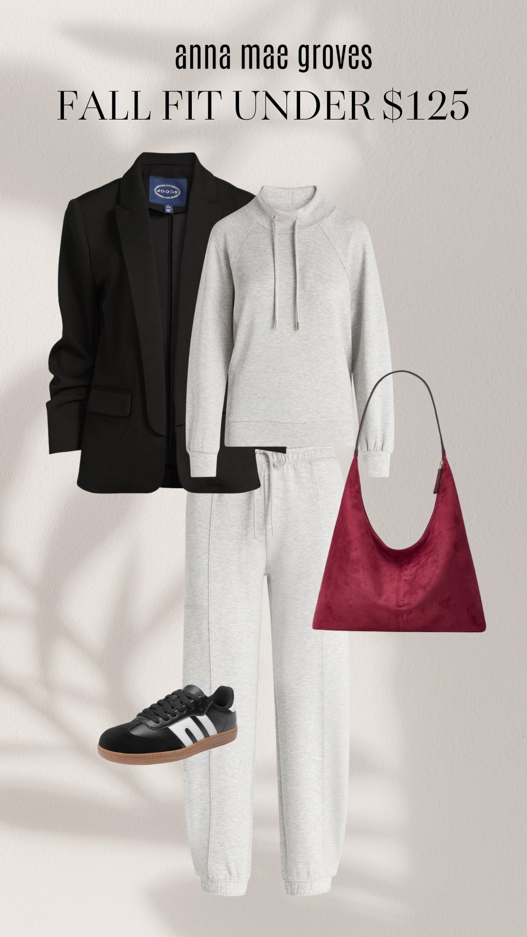 Fall outfit inspo for when you want to be comfy but also look put together and all from Walmart! Could totally use this as a travel outfit also! 

#LTKTravel #LTKActive #LTKFindsUnder50