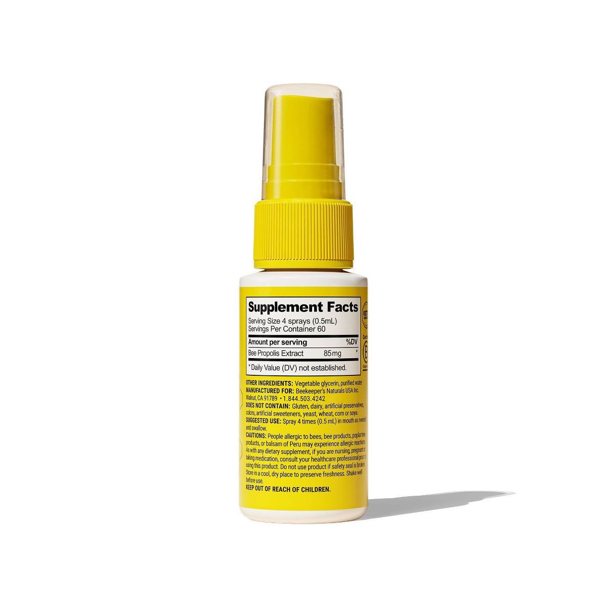 Beekeeper's Naturals Propolis Immune Support Throat Spray - 1.06 fl oz | Target