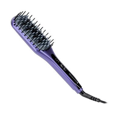 Remington Gloss Straightening Brush Flat Iron: Ceramic, Electric, Hair Styling, All Hair Types | Target