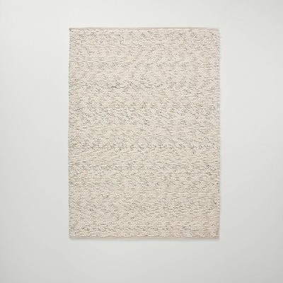 Chunky Rectangular Handmade Woven Area Rug Cream - Hearth & Hand™ with Magnolia | Target
